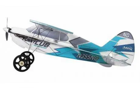 Multiplex BK FunnyCub Indoor Edition blue – Bild 2