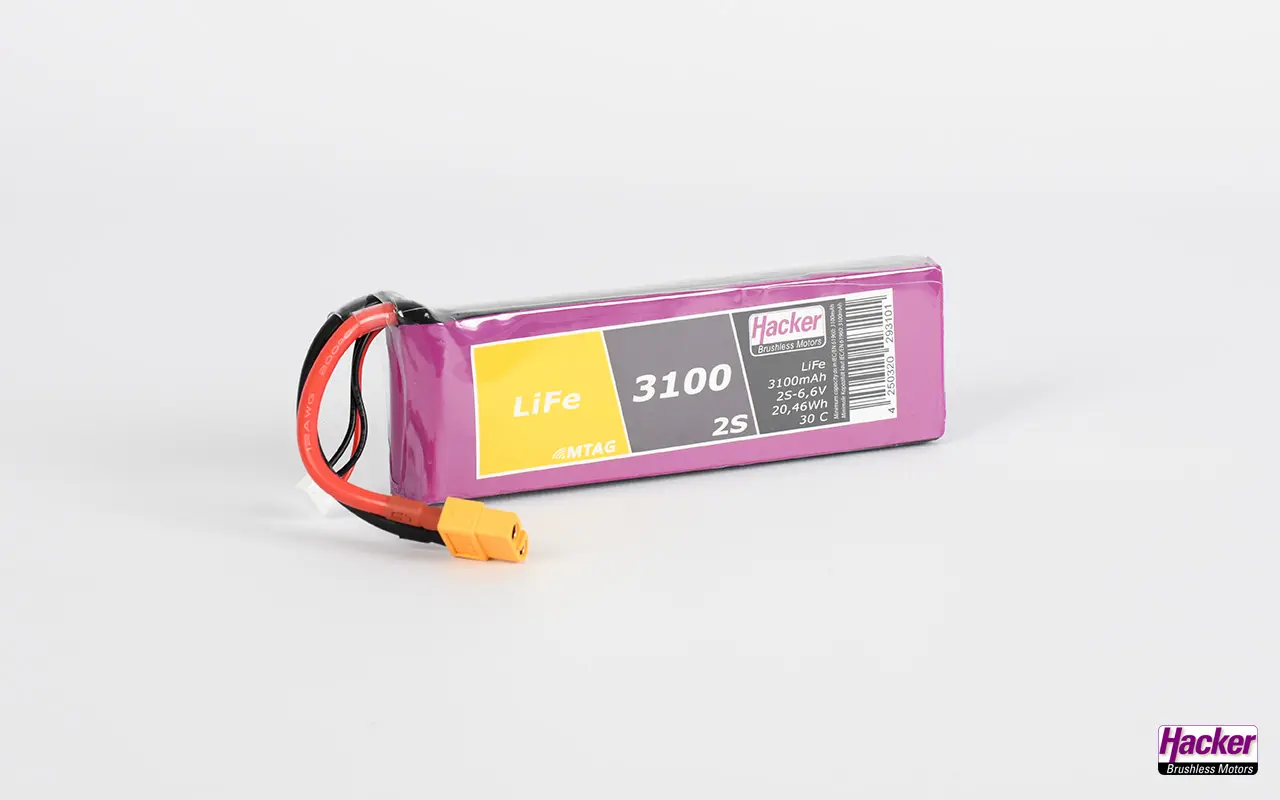 TopFuel LiFe 30C ECO-X 3100mAh 2S MTAG