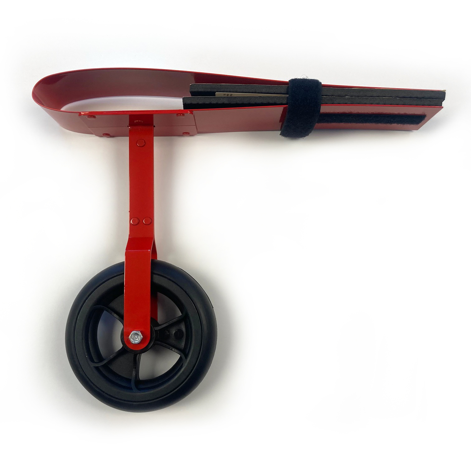 Stützrad 200 mm Leuchtrot (Schambeck)