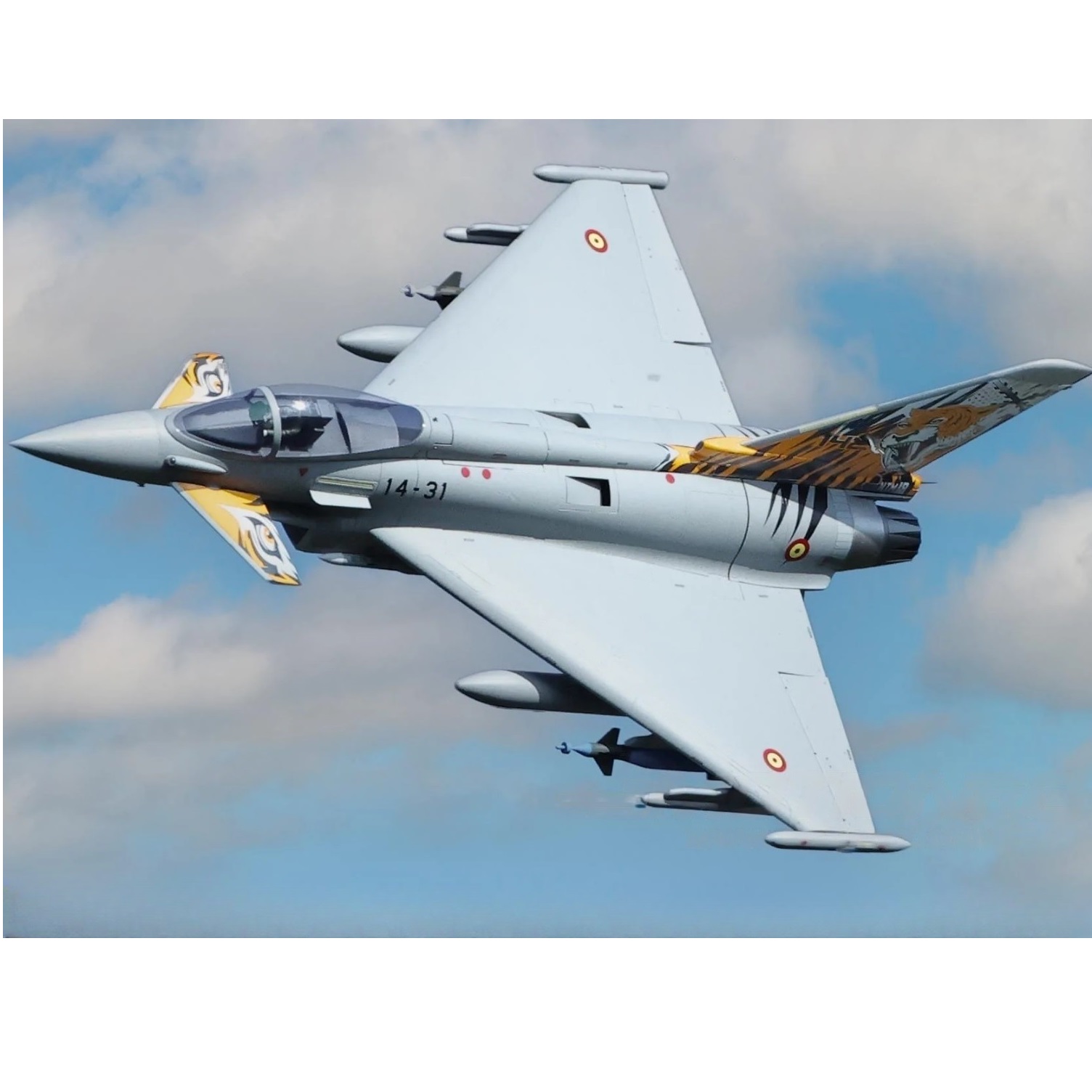 Eurofighter Typhoon, 90mm Impeller-Jet, Spw 1030mm, PNP-Set, Freewing