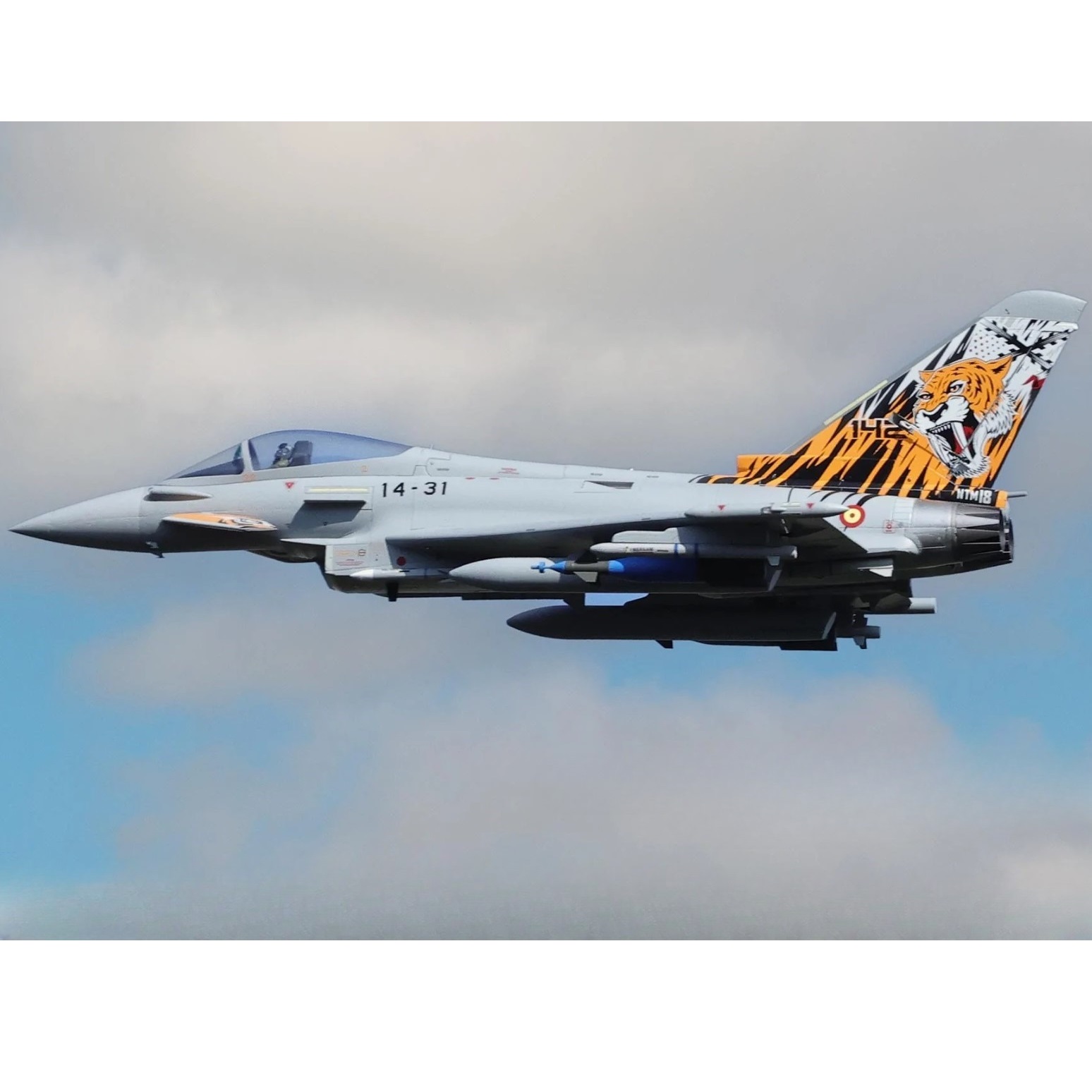 Eurofighter Typhoon, 90mm Impeller-Jet, Spw 1030mm, PNP-Set, Freewing – Bild 2