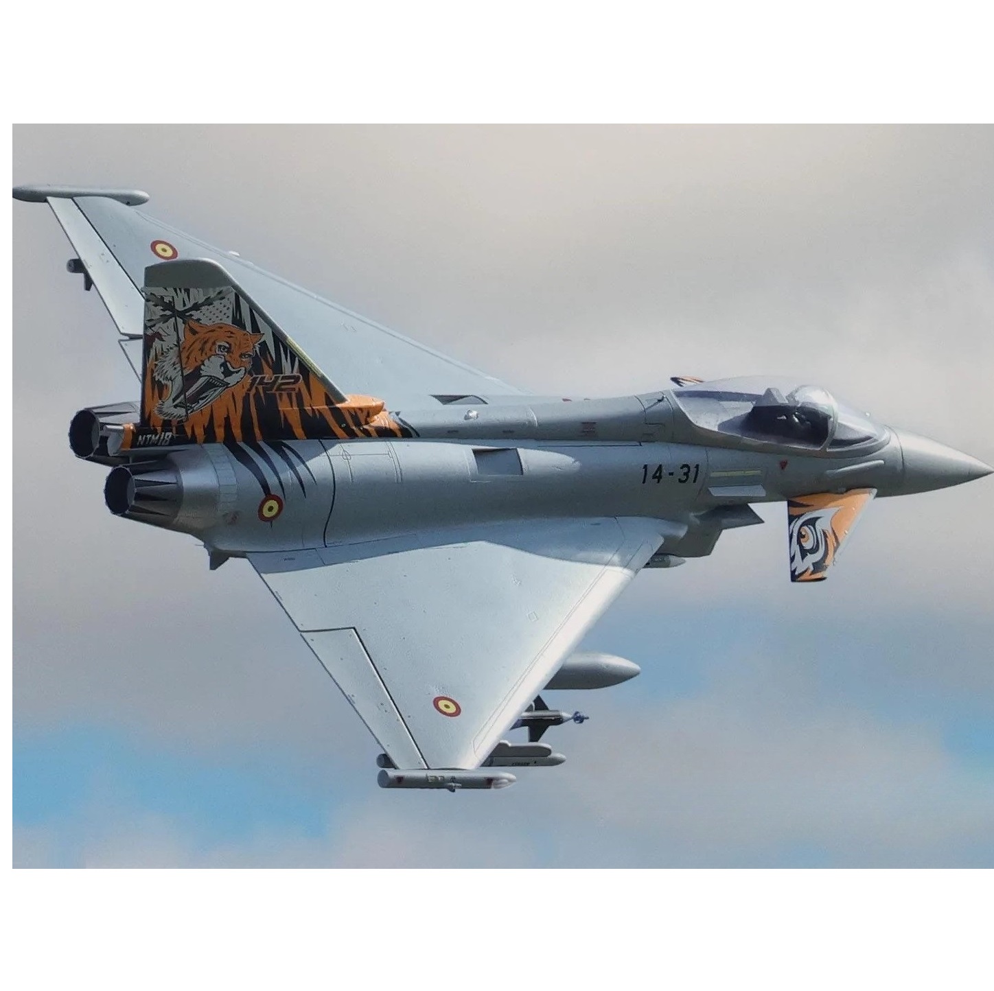 Eurofighter Typhoon, 90mm Impeller-Jet, Spw 1030mm, PNP-Set, Freewing – Bild 4