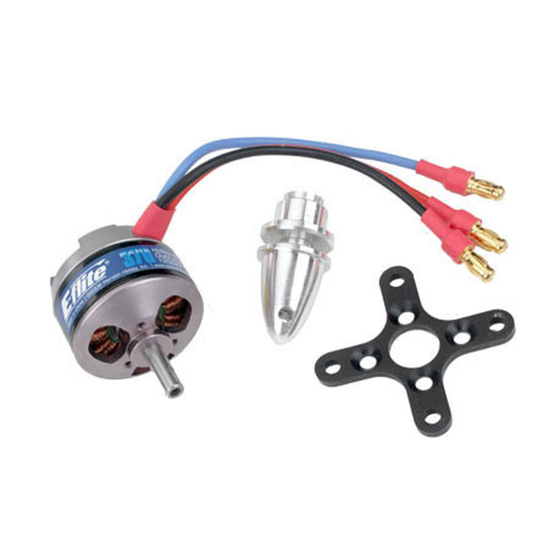 Park 370 Brushless Outrunner, 1200Kv mit 4mm Hohlschaft
