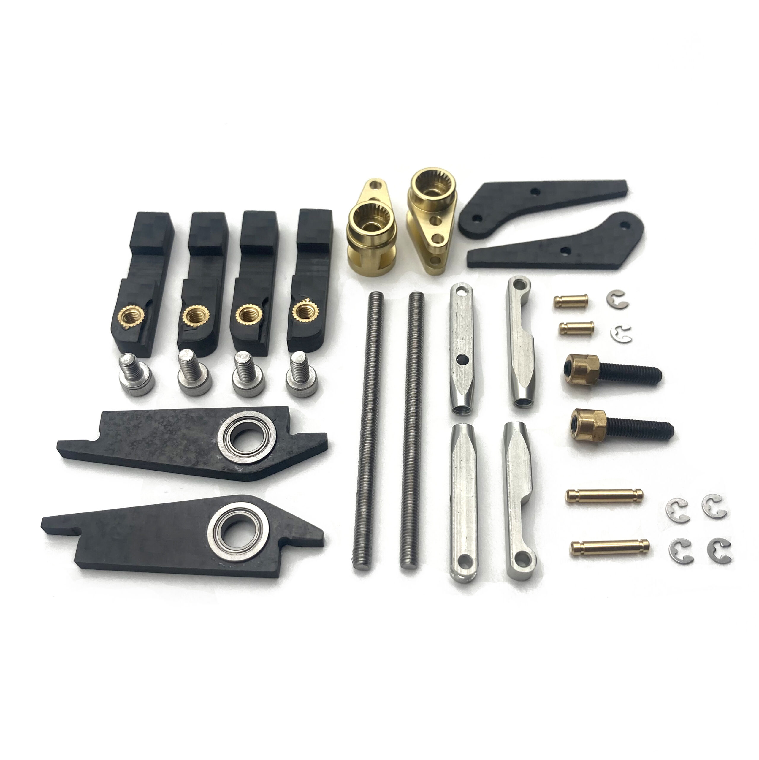 Servorahmen Set für KST X10 / X10 mini (7mm / 10mm) Doppelarm – Bild 2