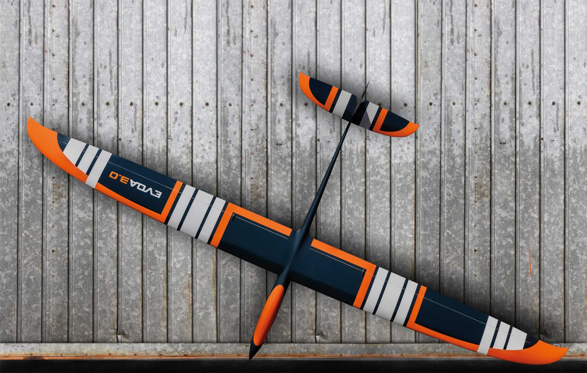 Robbe Modellsport EVOA 3.0 ARF VOLL-GFK "Segler" HOCHLEISTUNGSSEGLER MIT 4-KLAPPENFLÜGEL – Bild 2