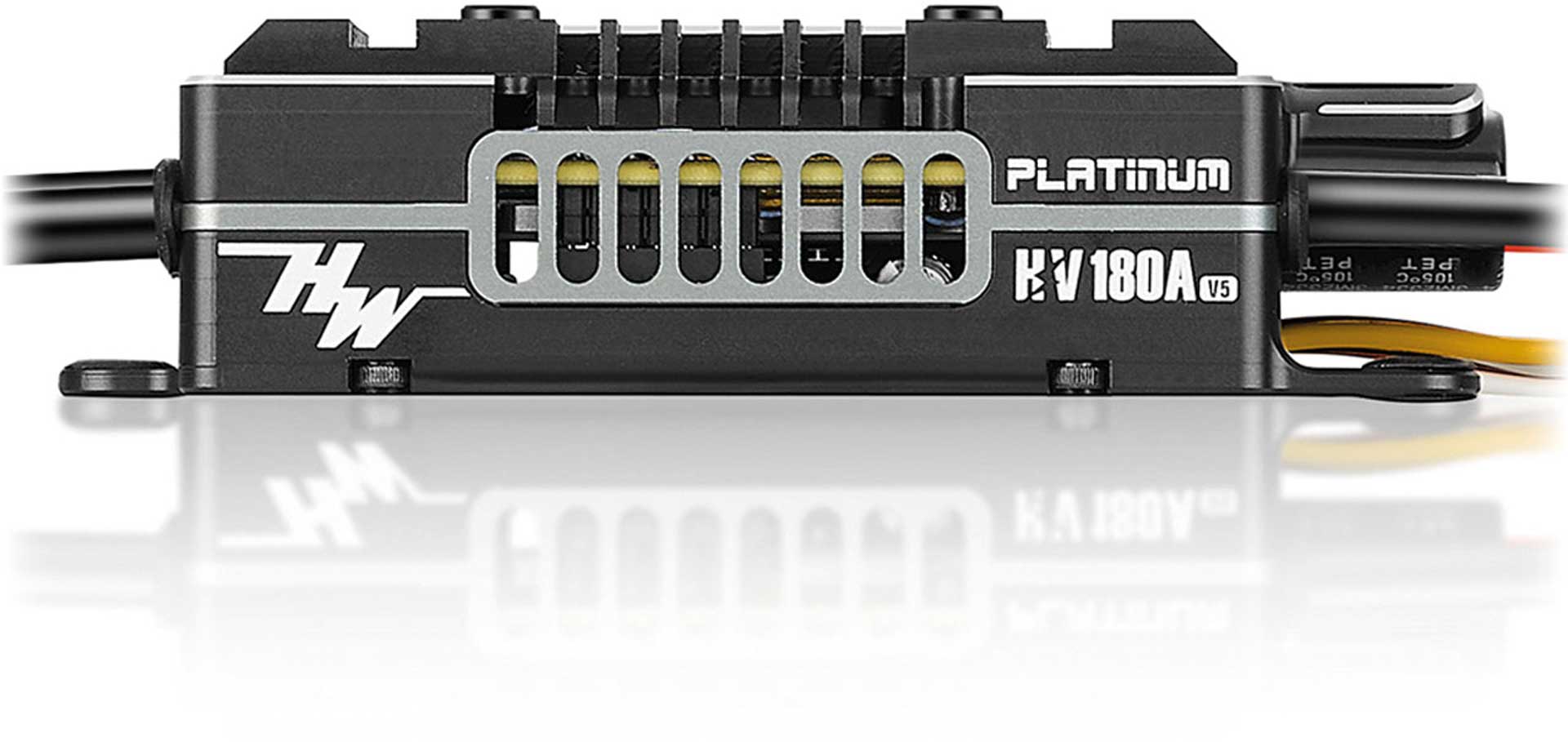 Hobbywing Platinum Pro 180A HV V5 6-14s, 10A BEC – Bild 2
