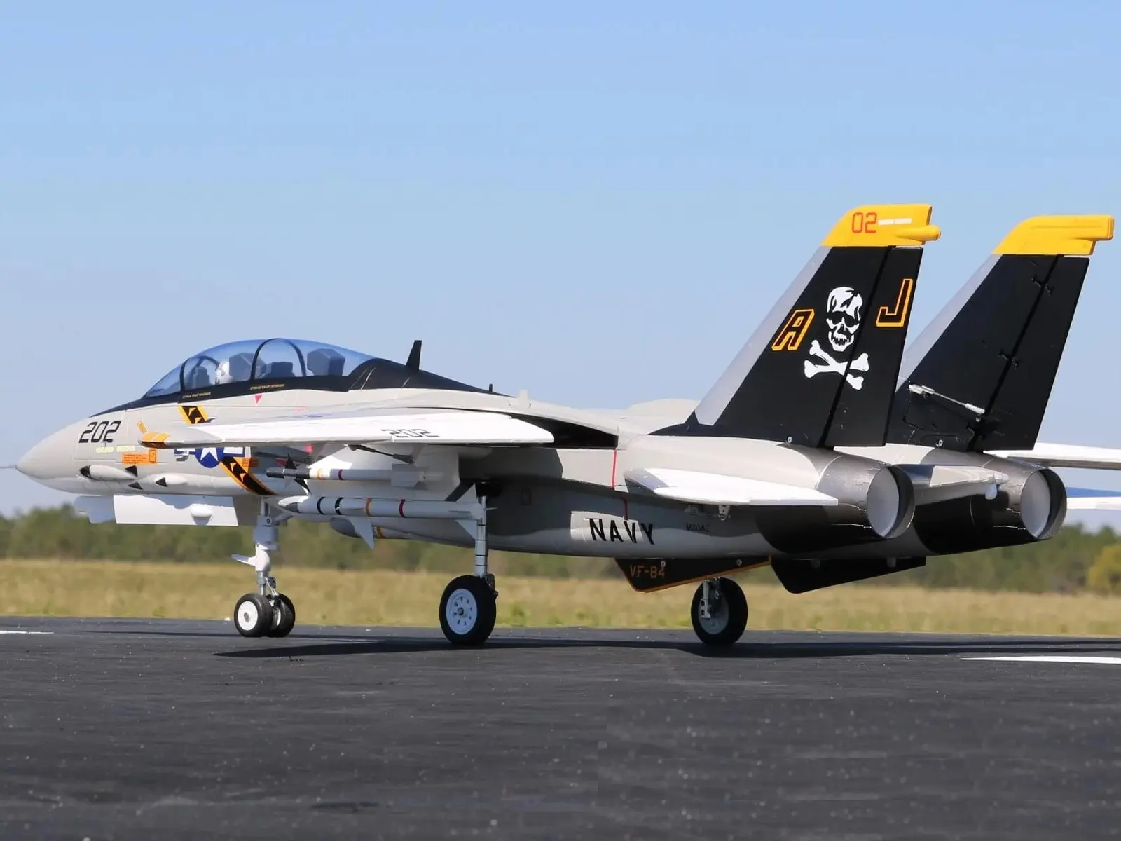 F-14 Tomcat, 64mm EDF Jet, Spw 1250mm, 6S PNP-Set, Freewing – Bild 2