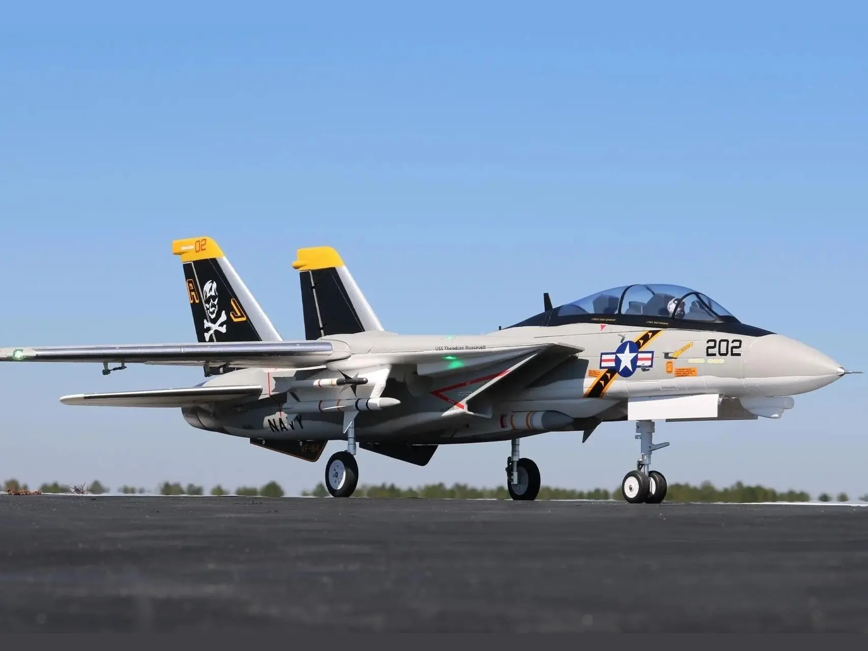 F-14 Tomcat, 64mm EDF Jet, Spw 1250mm, 6S PNP-Set, Freewing – Bild 5