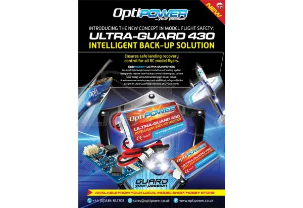 Optipower Ultra-Guard 430 / LED Flash Alarm – Bild 2