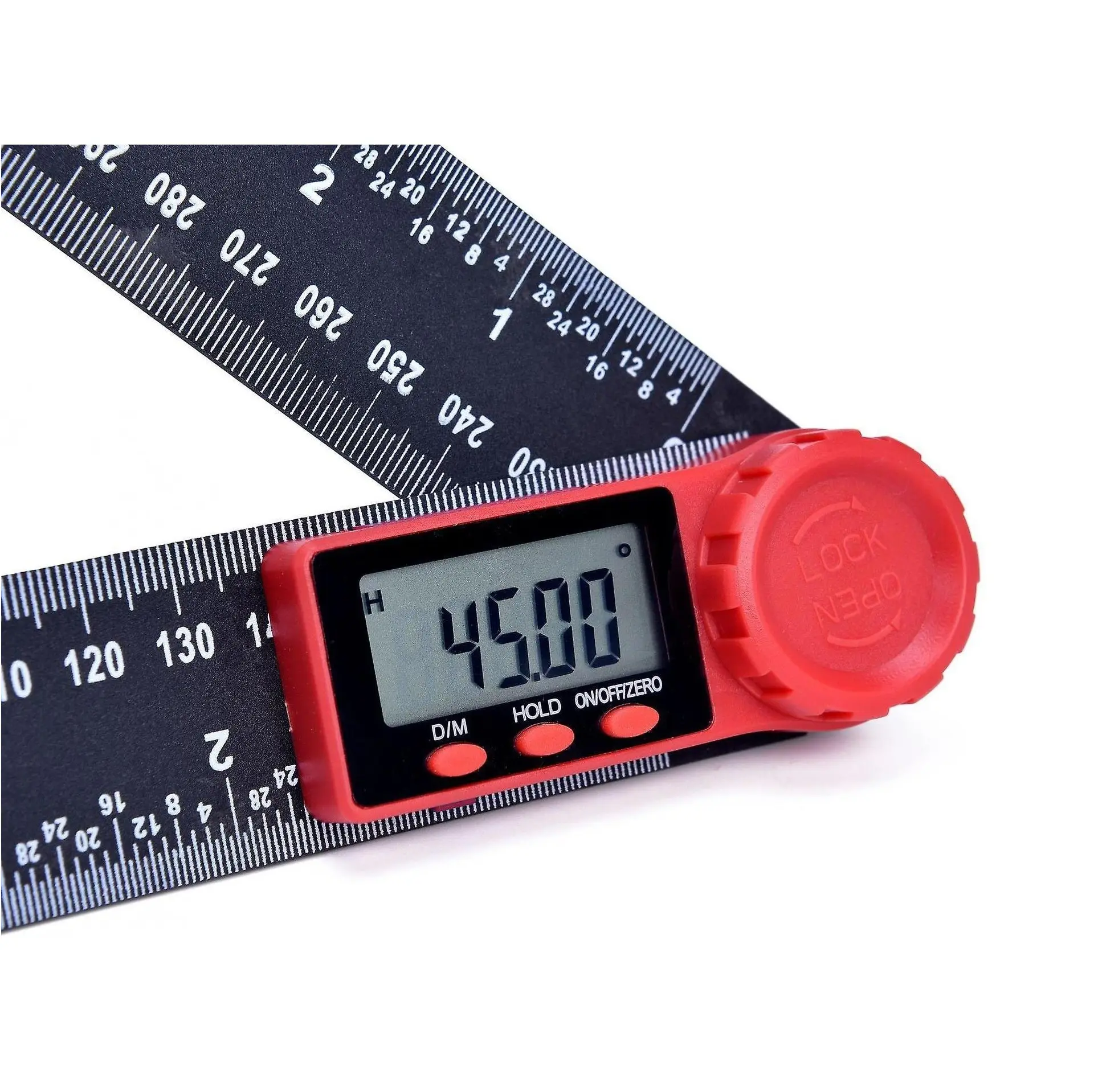 Digitaler Winkelmesser / Rudereinstelllehre für Flugmodelle - 30cm – Bild 4