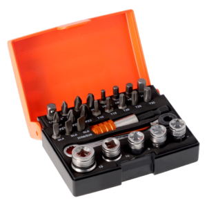 Bahco Steckschlüsselsatz metrisch 1/4" (6.3 mm) 26teilig