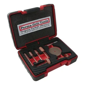 Set mit 7 Schleifaufsätzen – Feinkörnig KT1F