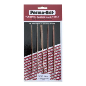 Set mit 5 kleinen Nadel-Feilen 14 cm – NF-1F (feine Körnung)