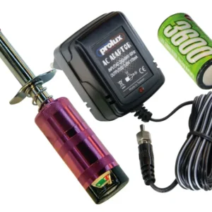 Kerzenstecker mit Voltmeter inkl. Akku