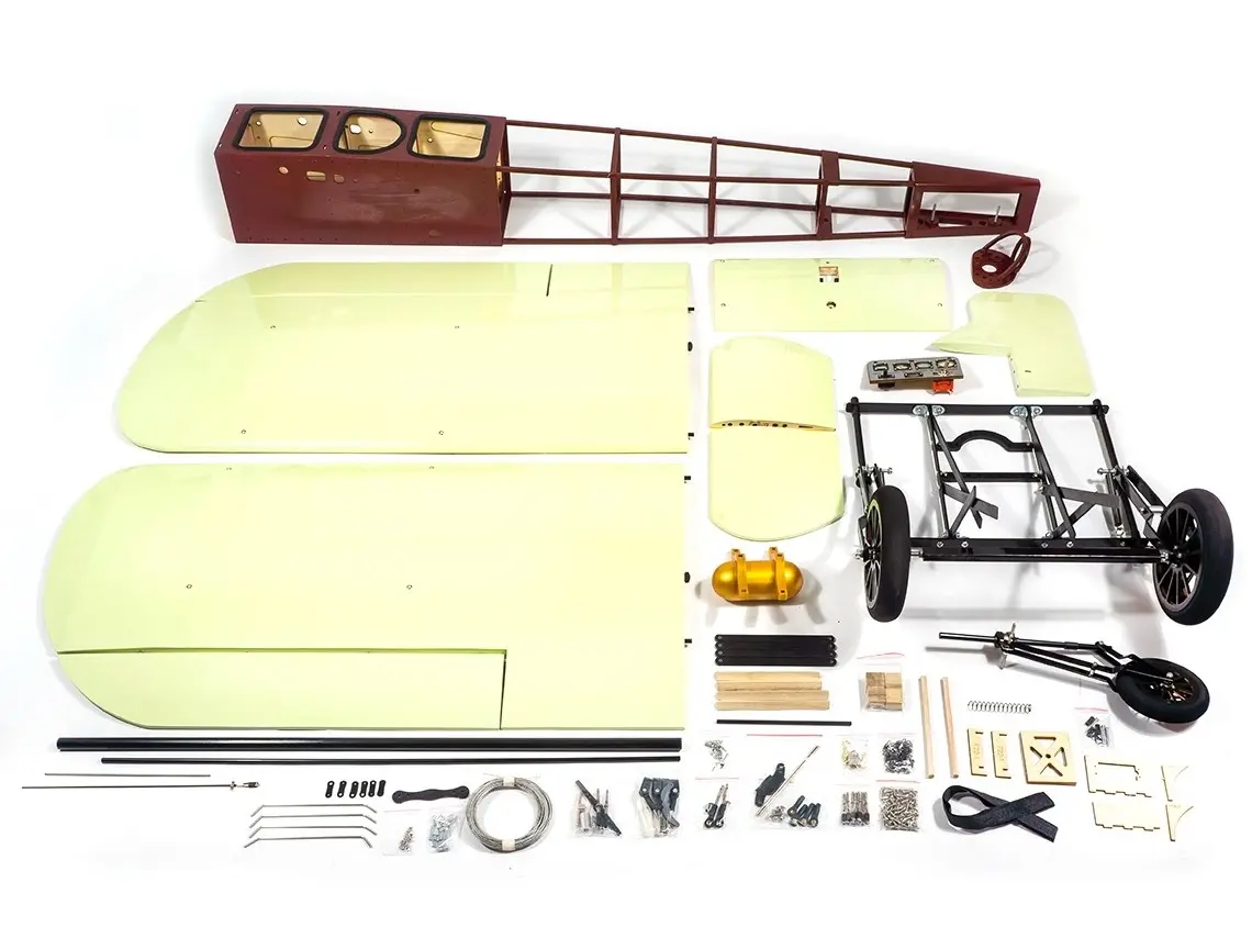 Bleriot XI, Spw 1800mm - ARF-Modell von DW-Hobby SCG3401 – Bild 4