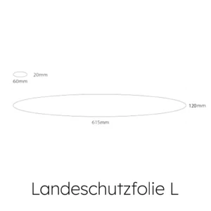 Uni-Landeschutzfolie-L