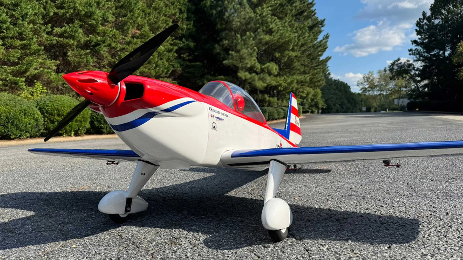 LEGACY AVIATION Super Chipmunk 80" Rot/Weiss ARF – Bild 5