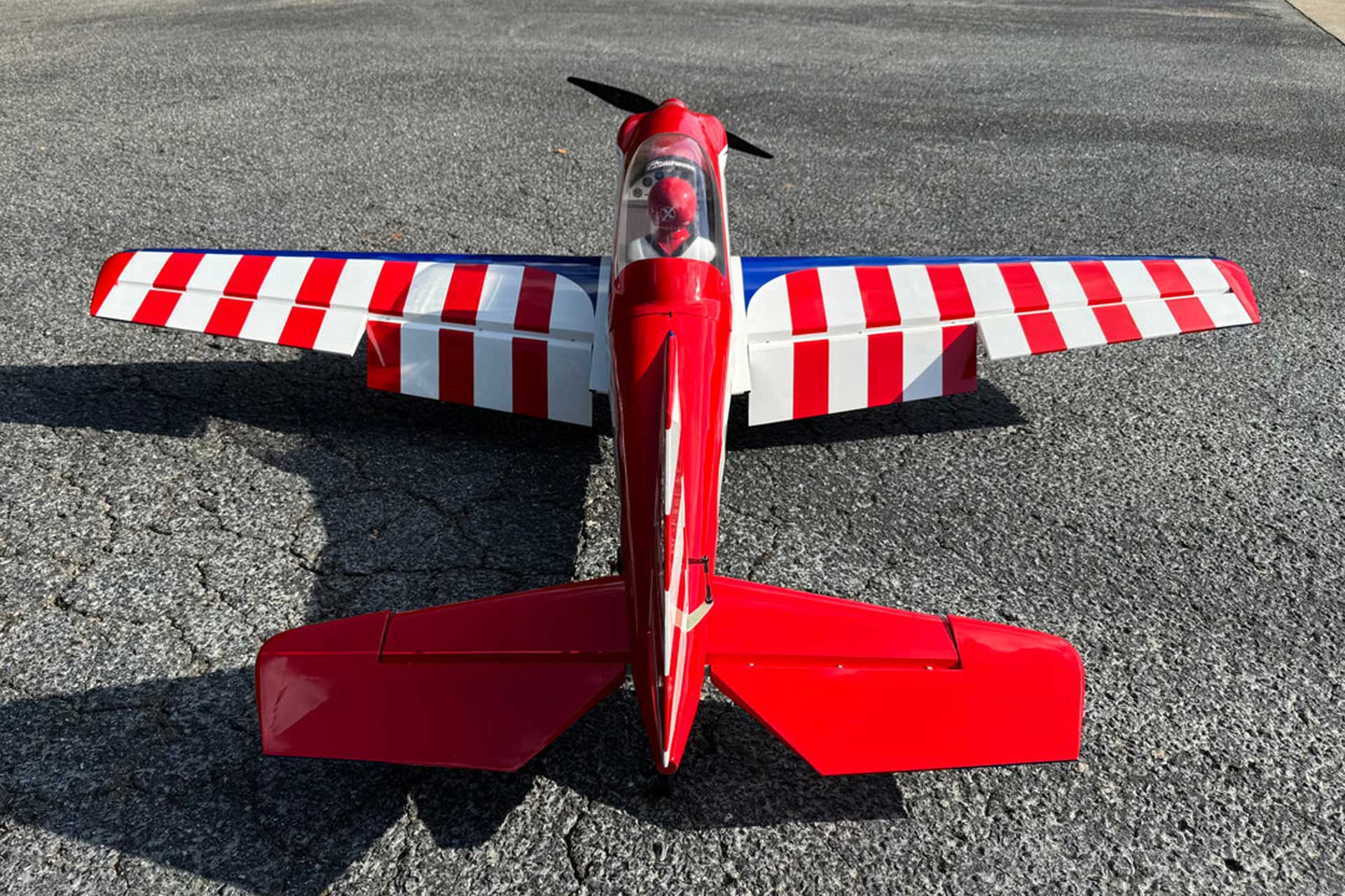 LEGACY AVIATION Super Chipmunk 80" Rot/Weiss ARF – Bild 3