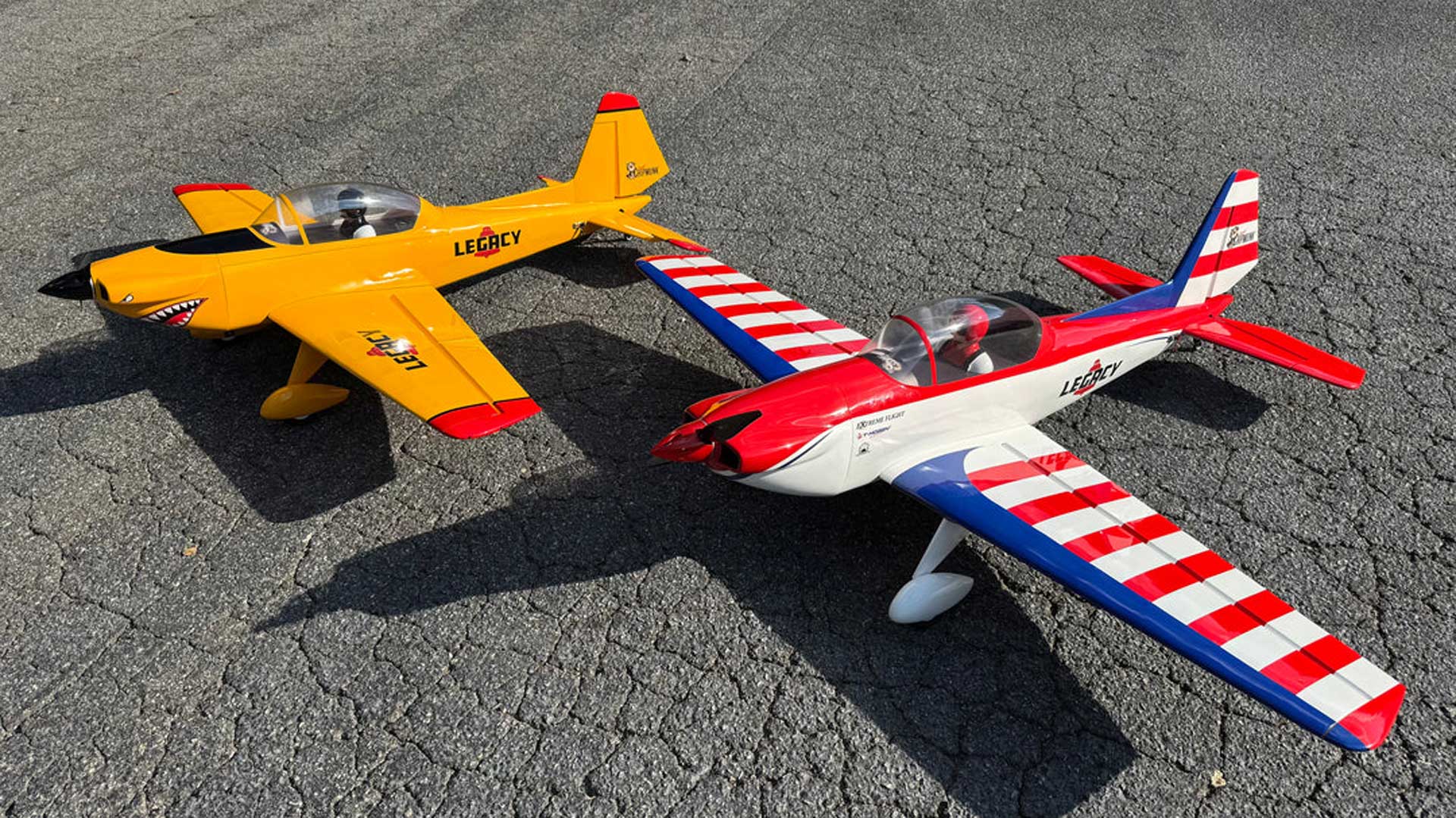 LEGACY AVIATION Super Chipmunk 80" Rot/Weiss ARF – Bild 4
