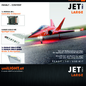 JET-Large Beleuchtungsset  (1.8m-3m), v4