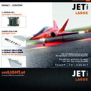 JET-Large Beleuchtungsset  (1.8m-3m), v4