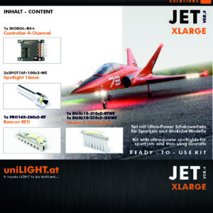JET-XLarge Beleuchtungsset  (2.5m-3.5m), v4