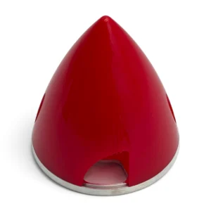 Spinner Alu-Kunststoff 89mm, rot